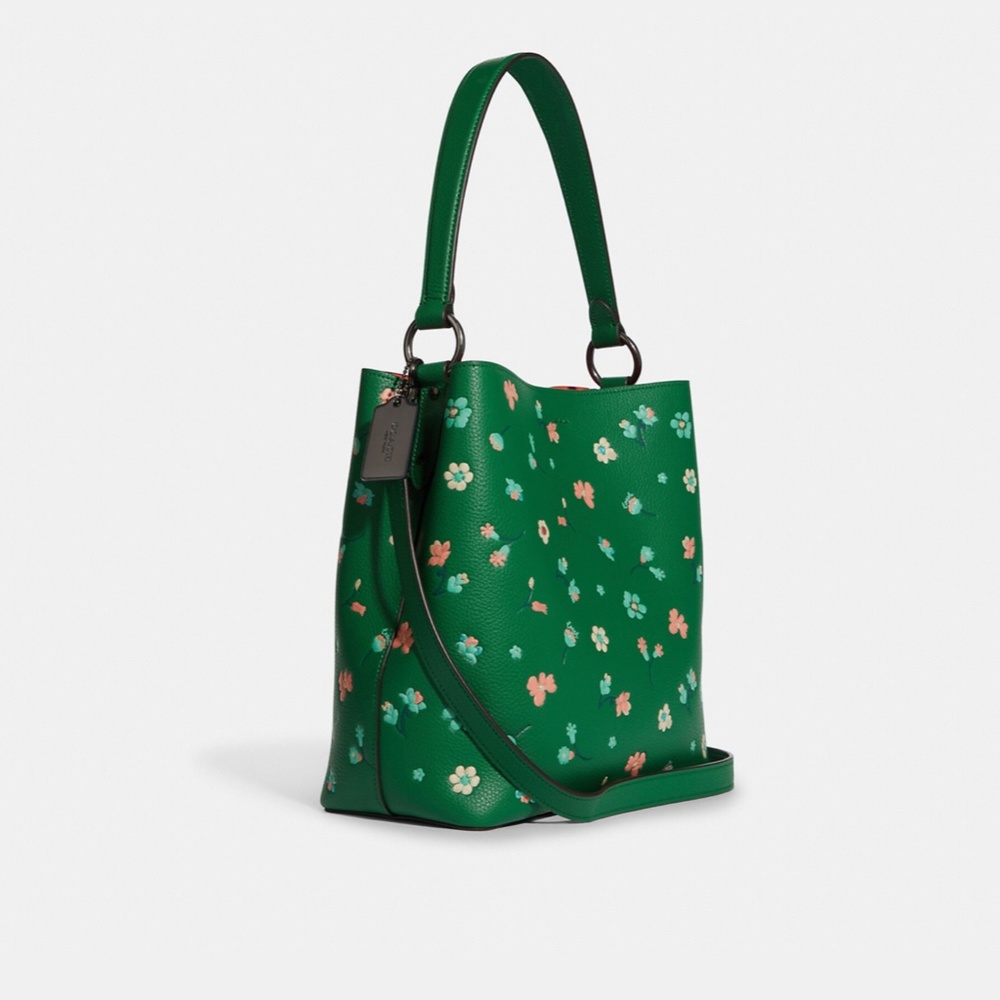 COACH Town Bucket Bag With Mystical Floral Print BRAND NEW WITH TAGS - Picture 4 of 12